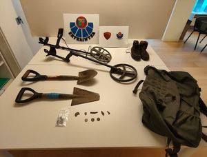 Dos arqueofurtivos identificados “in Fraganti” en Iruña-Veleia (Álava)