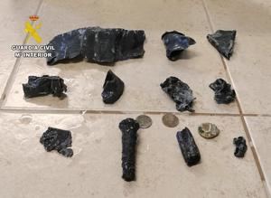 La Guardia Civil sorprende a un buceador que expolió el pecio de ses Llumetes de Porto Cristo (Mallorca)