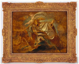 'San Gregorio Nacianceno' (1621), óleo sobre tela (Boceto preparatorio)
