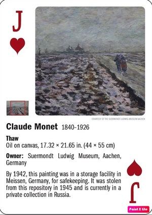 'EL DESHIELO' (the Thaw) Eduard Monet. óleo /lienzo, 44x55cm