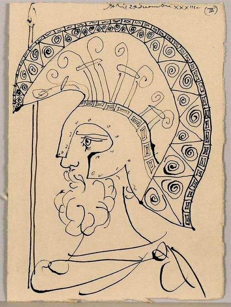 El Estudio de Picasso para Listrata (1933) despertó las sospechas del robo