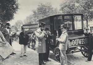 1899-Paris. Vehículo de reparto eléctrico