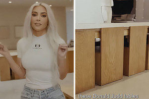 La Fundación Donald Judd demanda a Kim Kardashian por promocionar falsificaciones de muebles de diseño