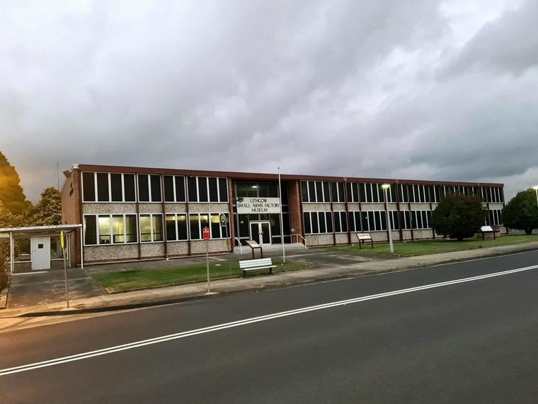 El Museo de la Fábrica de Armas de Lithgow se inauguró e 1998 y es gestionado por antiguos operarios voluntarios