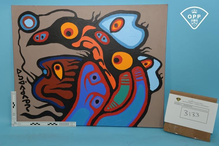 Obra falsa de Norval Morriseau Intervenida