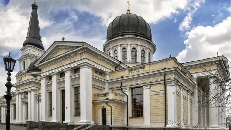 Catedral de Odesa antes de ser bombardeada por Rusia a finales de julio de 2023