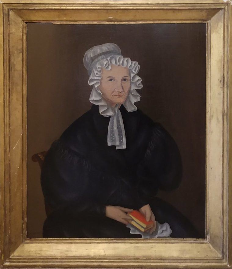 retrato de Ann Totten (1834), de John Bradley