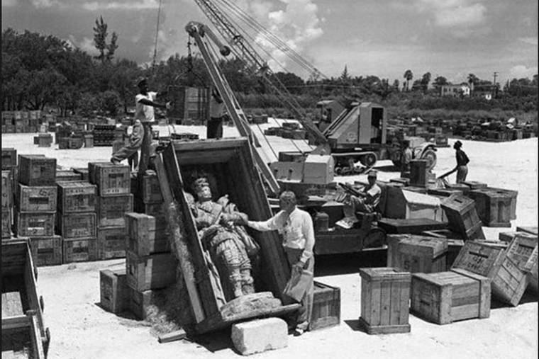 Los restos de Sacramenia en Miami (1952)