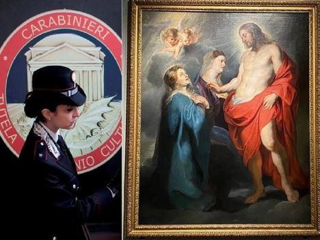 La policía italiana interviene una pintura de Rubens expuesta en el Palazzo Ducale por Exportación Ilícita