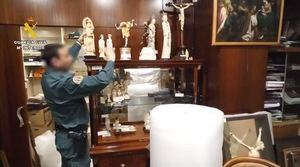 en abril de 2025 se incautaron 18 objetos de marfil en la Operación AUCTI