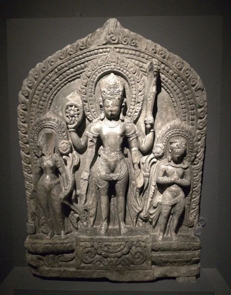 Estela nepalí del siglo XI de Visnu donada por S. Kossak al MET y ahora reclamada