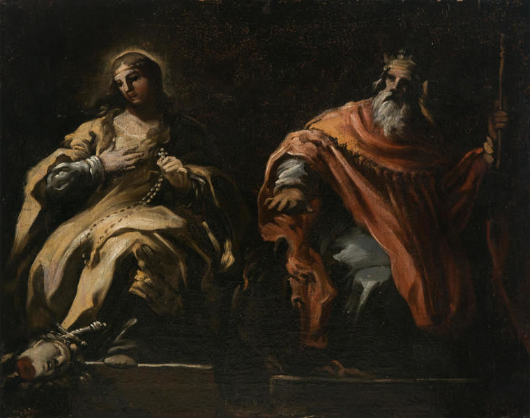 'Santa Catalina de Alejandría' / Francesco Solimena