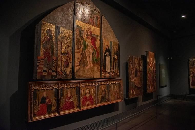 El Museo Nacional de Arte de Cataluña, todavía se opone a devolver las pinturas murales al monasterio de Sijena 