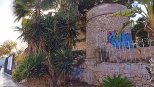 Identificado el grafitero que vandalizó los Jardines de Nazaret (BIC) en Palma de Mallorca