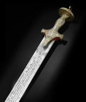 Bonhams subasta una espada de 1799 saqueada en la India
