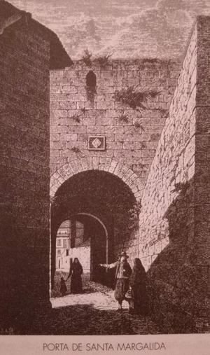 La Porta Pintada de Palma según un grabado de finales del siglo XIX