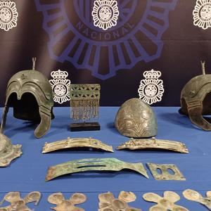 La Policía Nacional recupera 37 piezas arqueológicas expoliadas en el Museu d’Arquelogia Cal Vicari, (Tarragona)