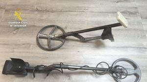 La Guardia Civil detiene a dos arqueofurtivos por expolio en el yacimiento arqueológico de Augustobriga