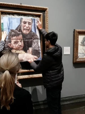 Dos detenidos tras el ataque a un cuadro de Picasso en la National Gallery de Londres