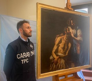 Una valiosa pintura de Artemisa Gentileschi intervenida por supuesto fraude de exportación
