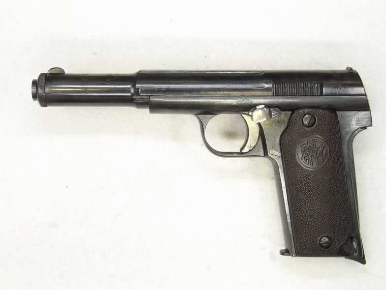 Pistola CNT/FAI posteriormente denominada Francisco Ascaso para no herir susceptibilidades, fabricada al Taller Confederal Nº1 de Terrassa que pasó a llamarse Fábrica 200 tras ser incautada por la Subsecretaria de Armamento.