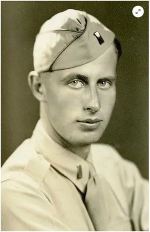 Segundo teniente Wolfgang J. Lehmann en 1943