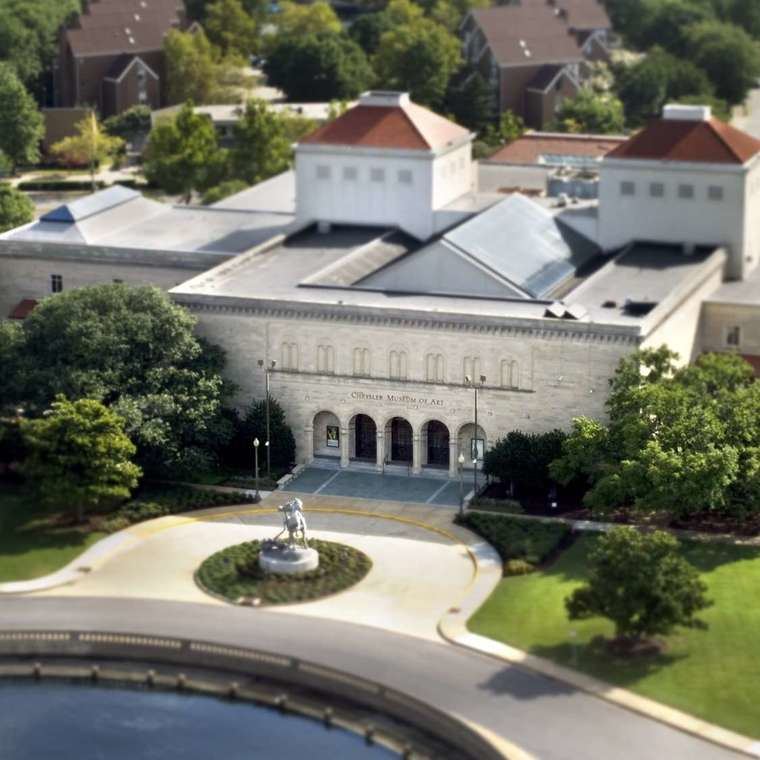 Chrysler Art Museum, esta en Norfolk, Virginia  desde 1971