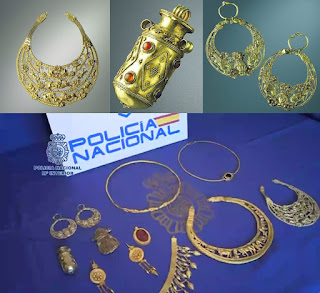 Las joyas proceden de la colección Rodovid de Kiev