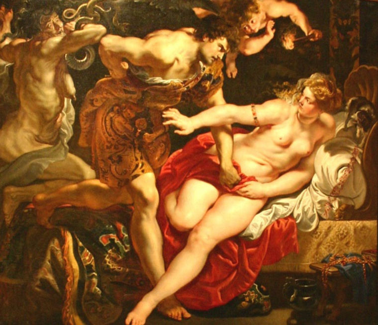 'Tarquinio y Lucrecia' (1611) J.P. Rubens fue robada en Alemania en 1945