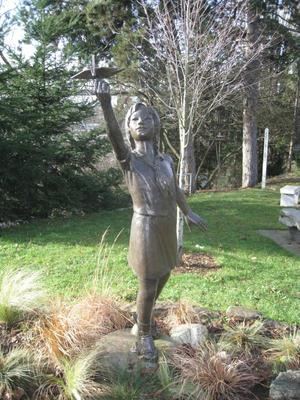 Roban en un parque de Seattle la estatua de Sadako Sasaki,