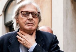 Vittorio Sgarbi, ex Secretario de Cultura Italiano y controvertido coleccionista de arte.