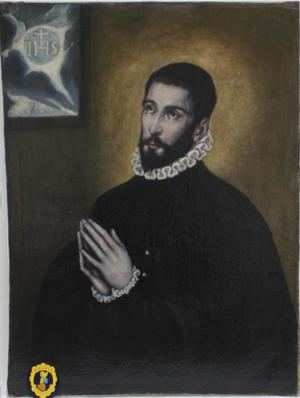 La Policía de la Generalitat interviene una pintura falsa de El Greco que se iba a vender por 1.305.000 euros