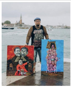 El artista y disidente político ruso Robert Kuzovkov asesinado en Polonia.