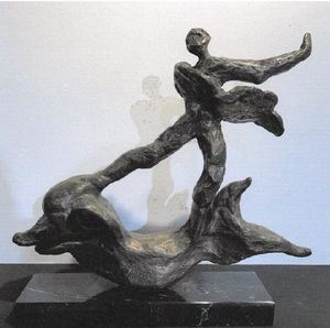 "DIVINITY RIDDING A DOLPHIN" (1974)