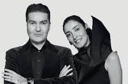 Sasan Ghandehari y señora.