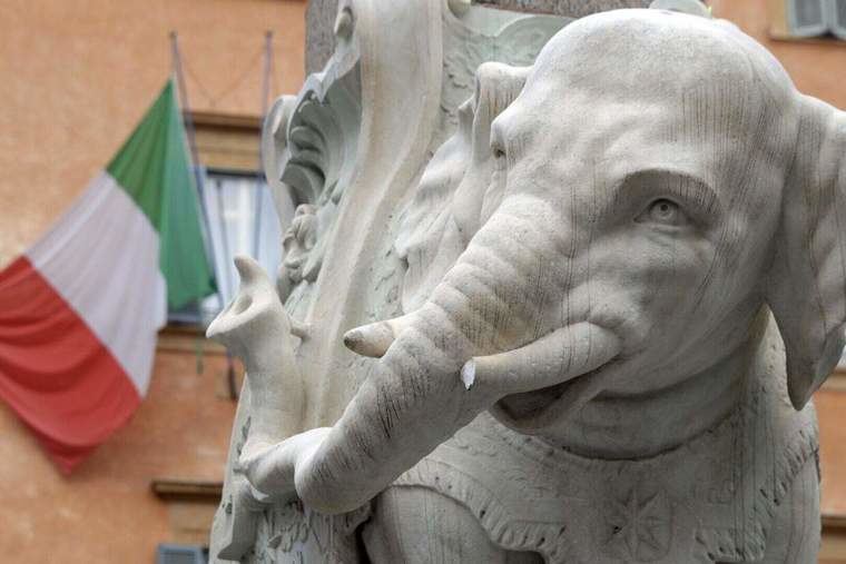 El Elefante ya perdió el mismo fragmento del colmillo en 2016 por causas vandálicas.