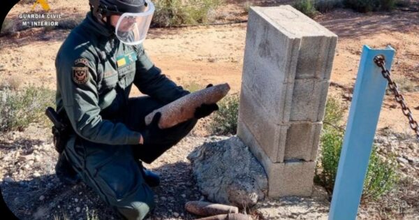 Ya han aparecido 3 artefactos explosivos por el remozamiento y corrimiento de tierras provocadas por la DANA