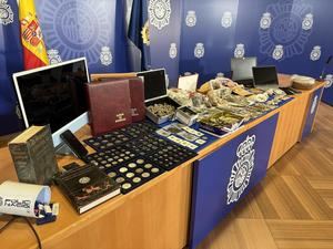 La Policía Nacional detiene a siete personas por venta de objetos arqueológicos expoliados