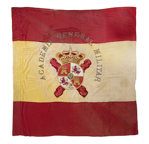 La bandera se entregó en 1886