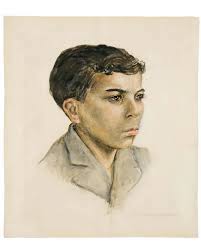 S/T (niño gitano). Josef Menguele ordenó a Dinah Gottlieva, una serie de acuarelas para ilustrar sus experimentos.