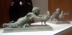 El conjunto escultórico fue expoliado entre 2007 y 2008 y exportadas ilegalmente hasta Suiza