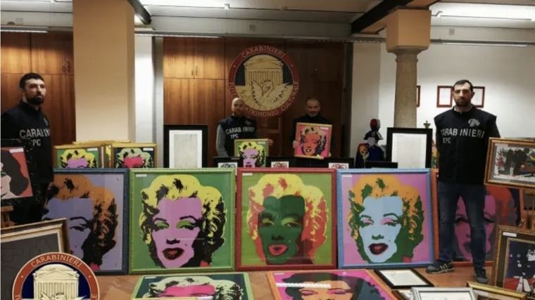 Las sospechas emezaron con una 'Marilyn' de Warhol