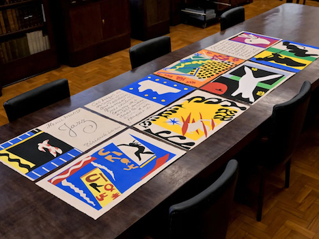 Las obras recuperadas pertenecen a la serie 'Jazz' (1947)