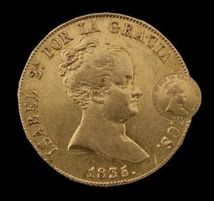 Robo de 200 monedas de oro del siglo XIX en el Museo de Albacete.