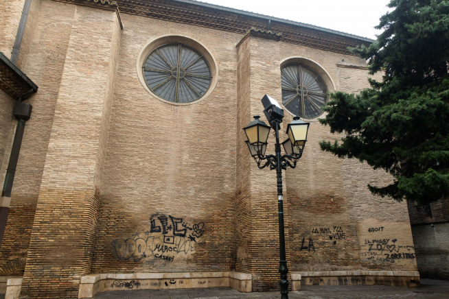 El Arzobispado de Zaragoza exige 'medidas urgentes' contra los ataques al patrimonio histórico