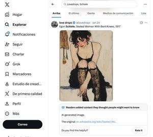 Alarma e indignación en las redes por una imagen creada con IA