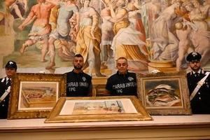 Las obras robadas en la Fundación Magnani Rocca se ha logrado recuperar en cinco meses