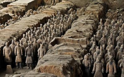 El 4 de agosto, el Museo de los Guerreros de Terracota en Xi'an, sufrió un apagón repentino y una avería en el aire acondicionado en sus tres fosas de excavación y en la sala de exposiciones principal.