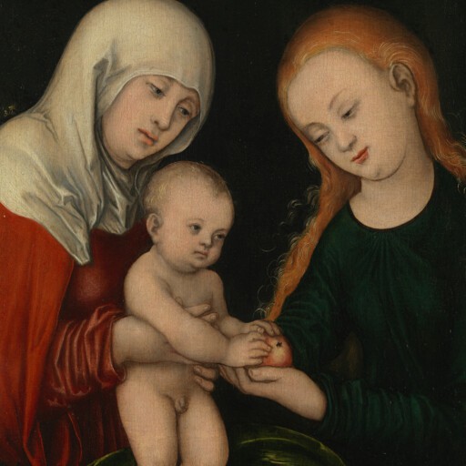 tabla 'La Virgen con el Niño y Santa Ana', de Lucas Cranach, revendida a H.Goering en 1941