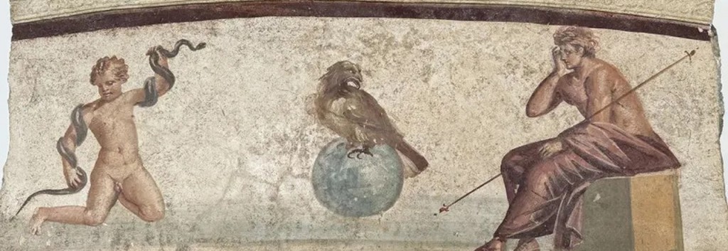 EL fresco es uno de los 12 paneles que decoraba la sala de esta villa.